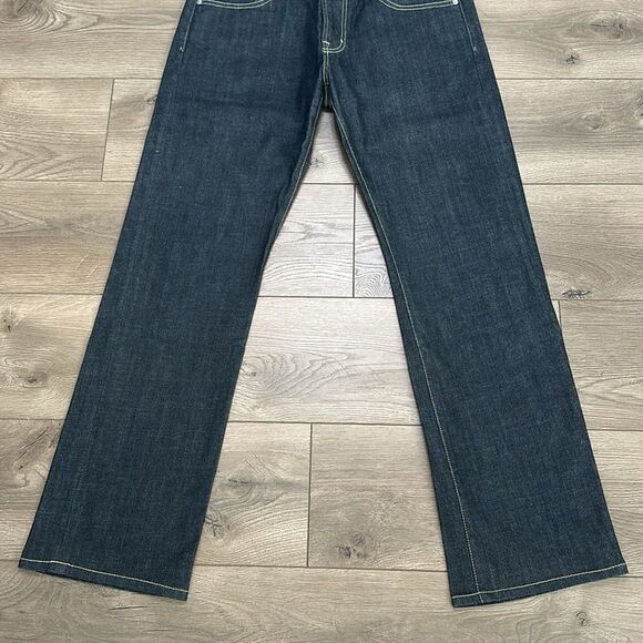 Adriano Goldschmied 32” The Protege Straight Leg Stretch Blue Jeans Size 33 - Picture 3 of 13